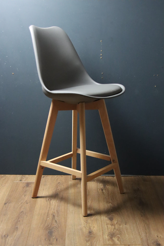 Grey bar stool